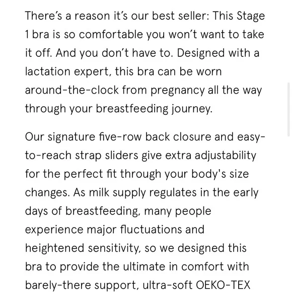 Women's Pink Ribbed Bralette - Picture 7 of 10